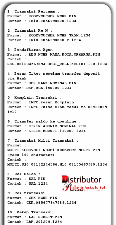 TRX pulsa murah seluruh indonesia