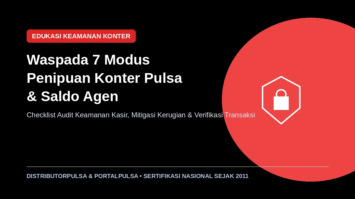 Waspada 7 Modus Penipuan Pulsa bagi Agen & Mitra Konter